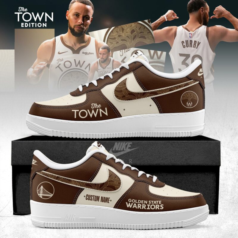 Golden State Warriors 2025-26 City Edition AF1 Sneakers