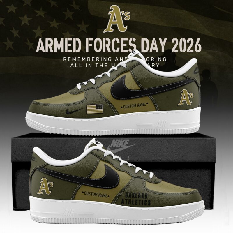 OAK 2026 Armed Forces Day Limited Edition AF1 Sneakers
