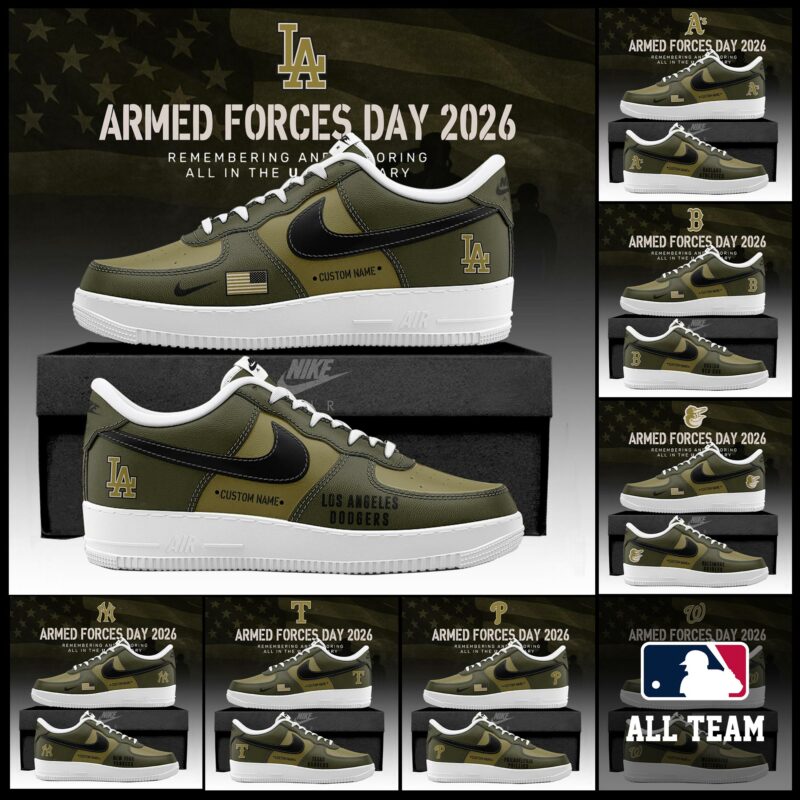 MLB 2026 Armed Forces Day Limited Edition AF1 Sneaker