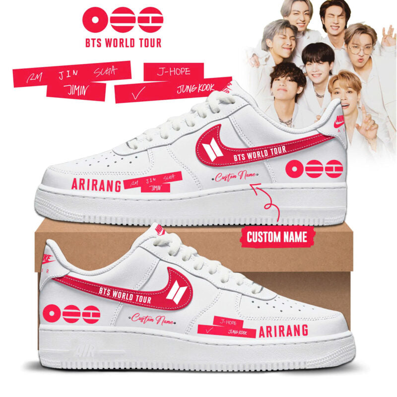 BTS ‘ARIRANG’ World Tour 2026-2027 AF1 Sneakers