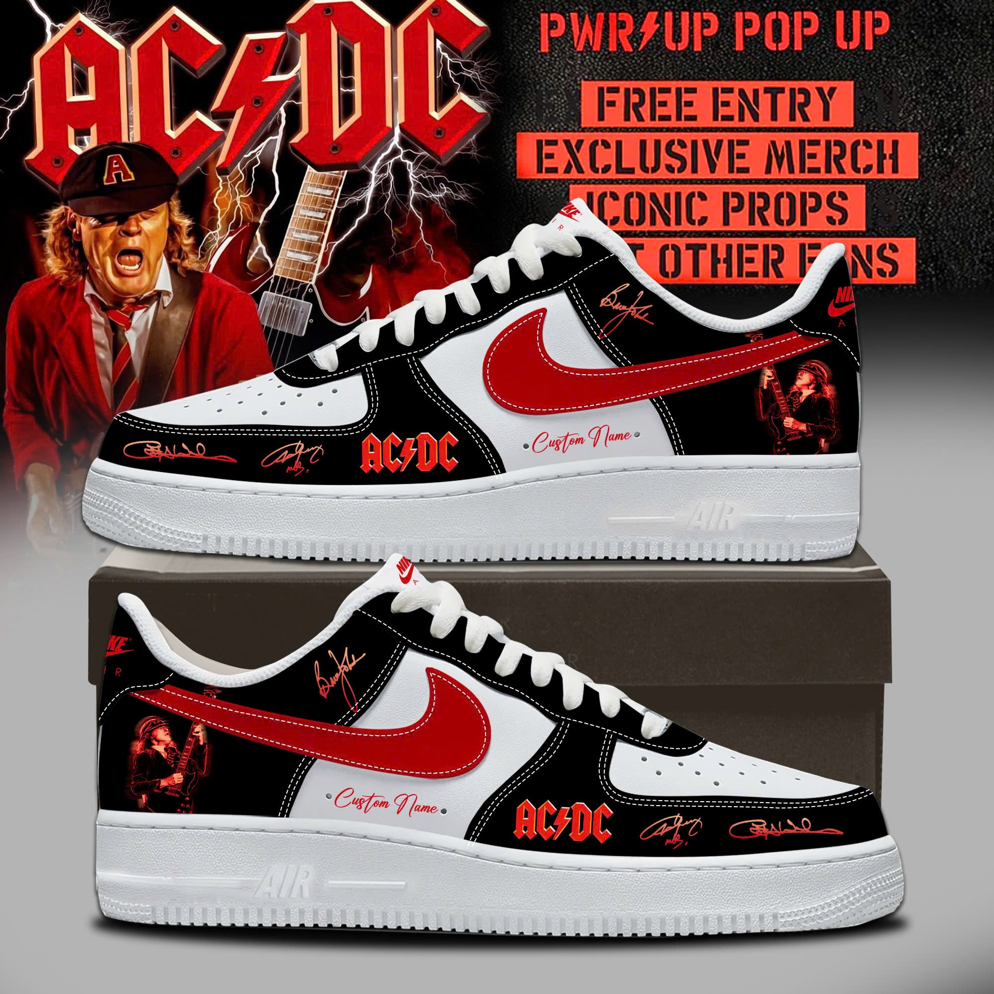 _Power Up Pop-Up 2026 World Tour Limited Edition AF1 Sneakers