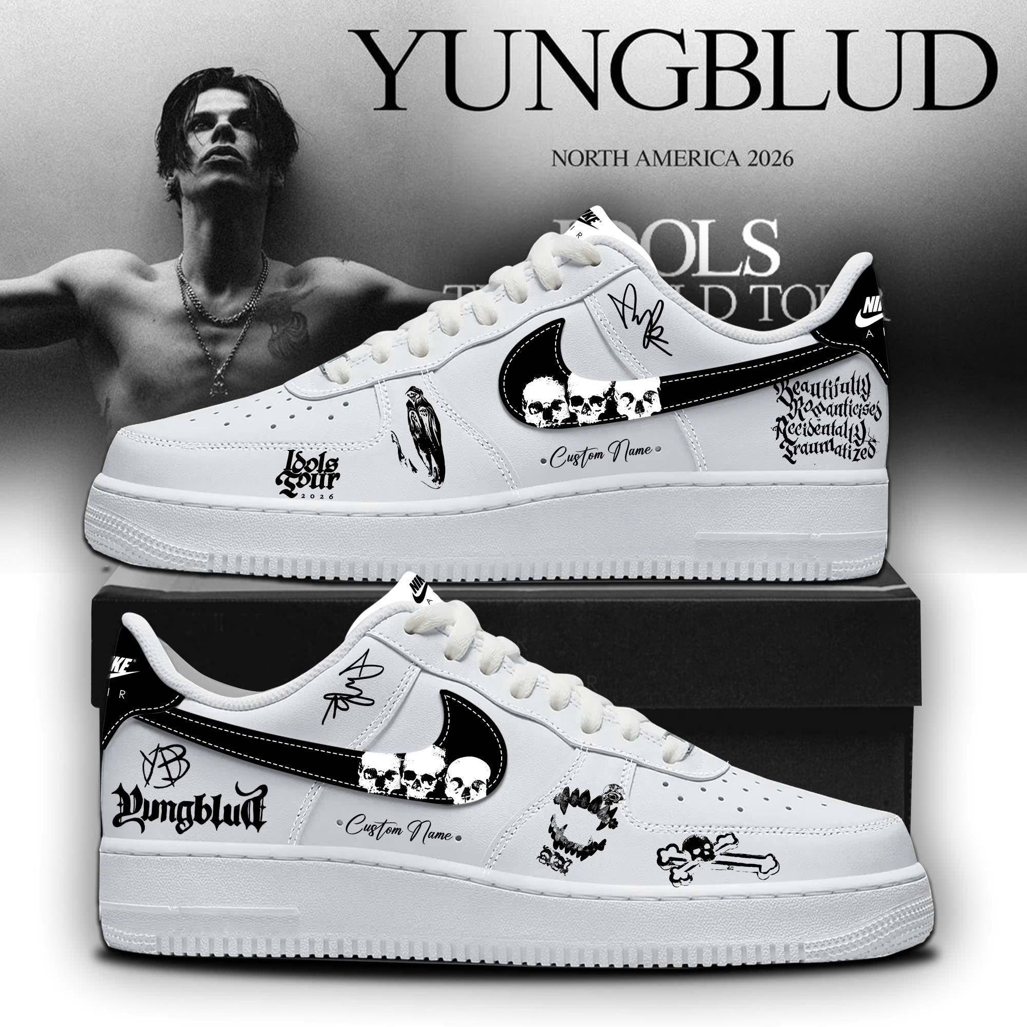 _YBD Idols The World Tour 2026  Limited Edition AF1 Sneakers