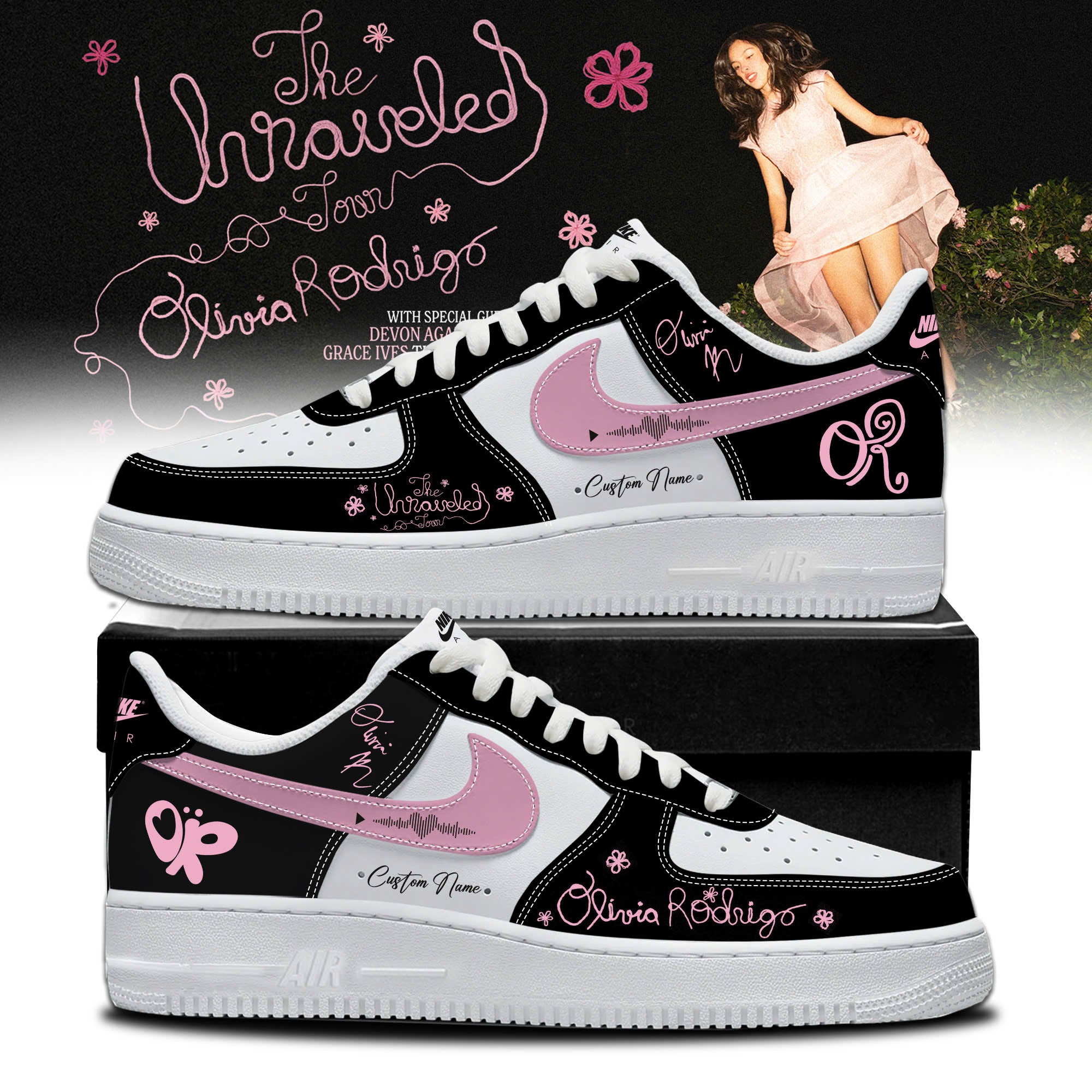 _OR ‘The Unraveled Tour’ 2026 Album Limited Edition AF1 Sneakers (Copy)