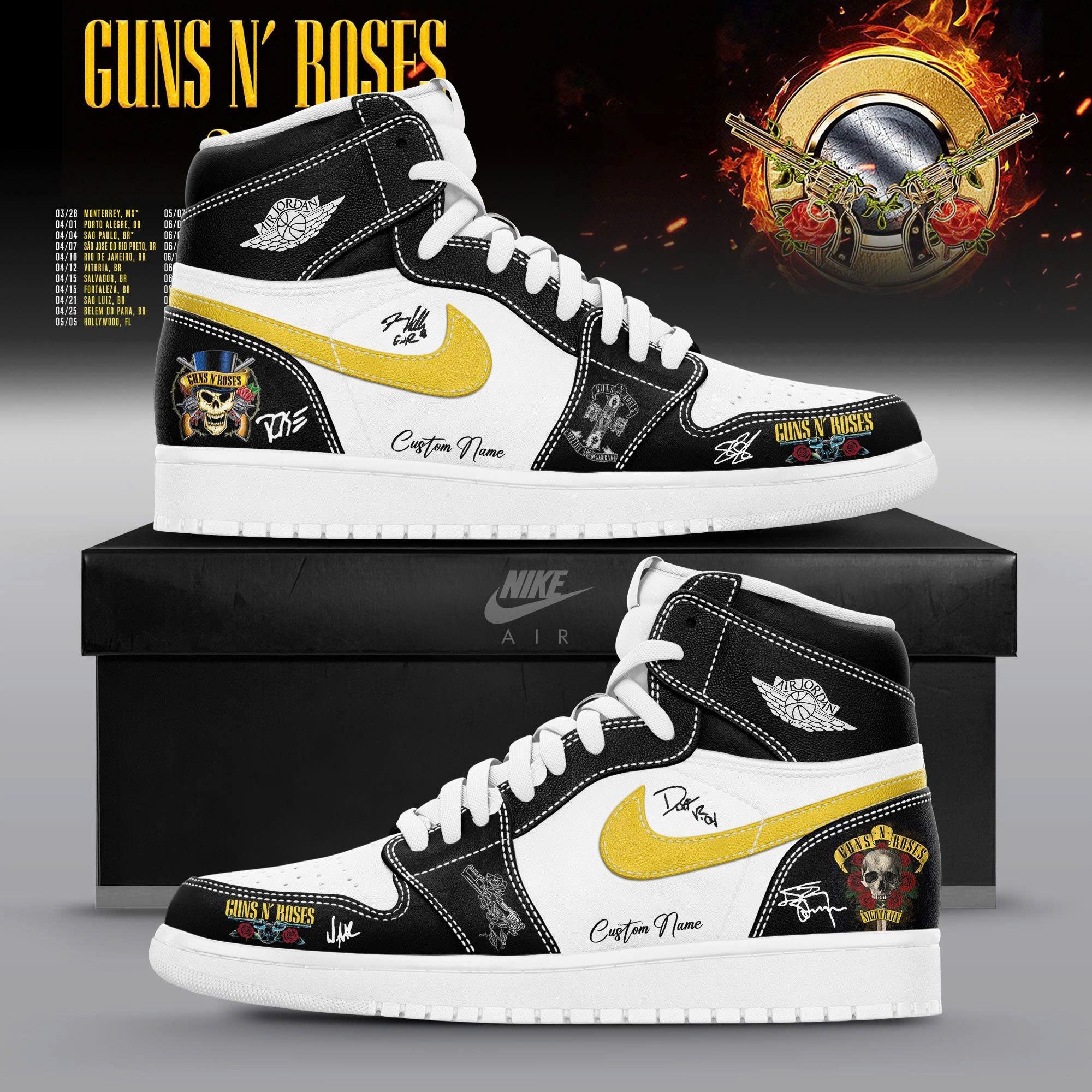 _ GNR 2026 Tour Limited Edition AJ1 Sneakers