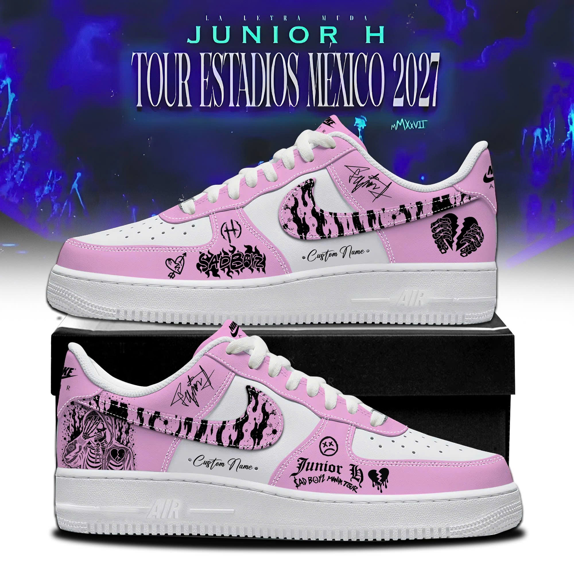 _JH Tour Estadios Mexico 2027 Limited Edition AF1 Sneakers
