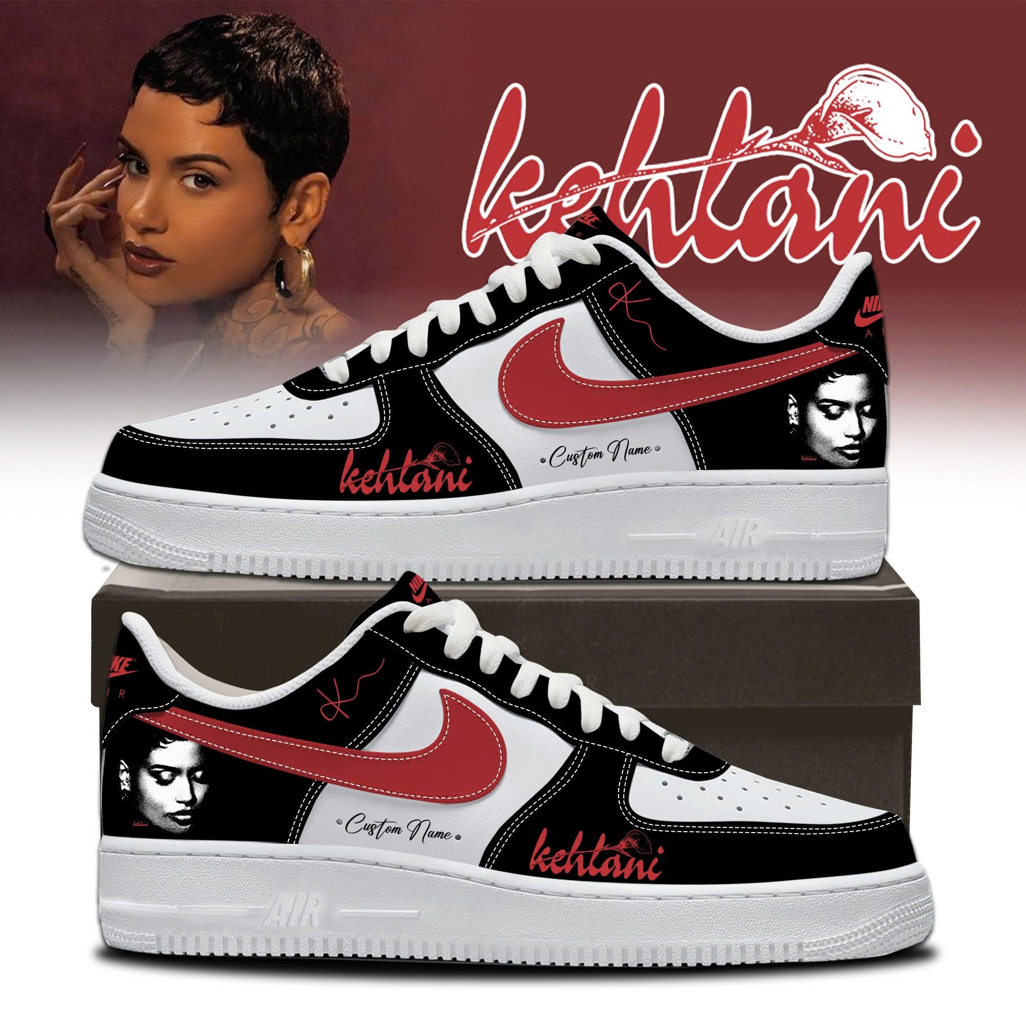 Kehlani World Tour 2026 Limited Edition AF1 Sneakers